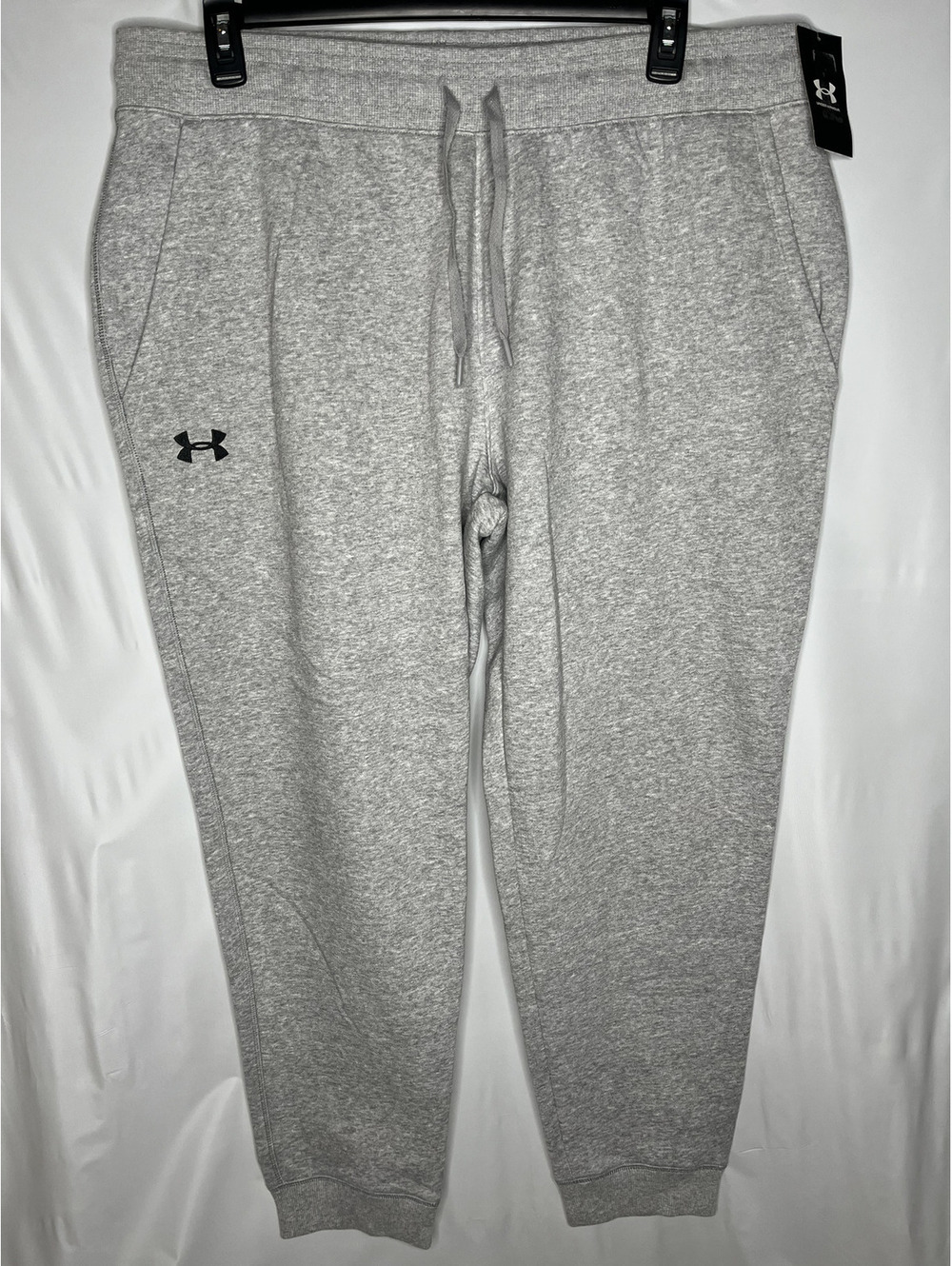 NWT Under Armour Men's Gray/Loose Sweat Pants Size XXL